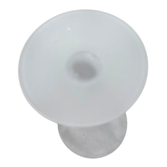 Sasaki Wings Crystal Water Goblets 7.5" White Design Elegant Glassware Set of 3 - Picture 6 of 8